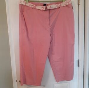 New ​Pink Basic Editions Capris 26W | Spring Summer Barbiecore Style